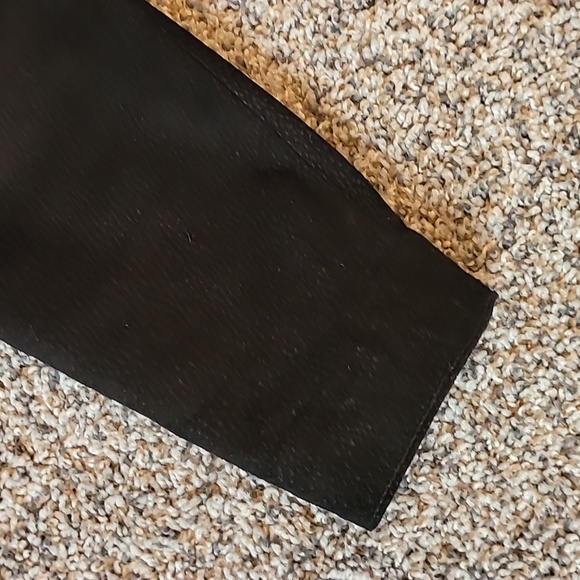 (258)Vintage Scully black suede fringe jacket - Picture 6 of 17